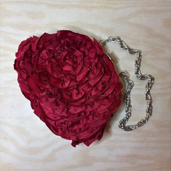 WHBM Rosette Purse Bundle! Great Price For Two! **LIKE NEW** - Picture 4 of 15